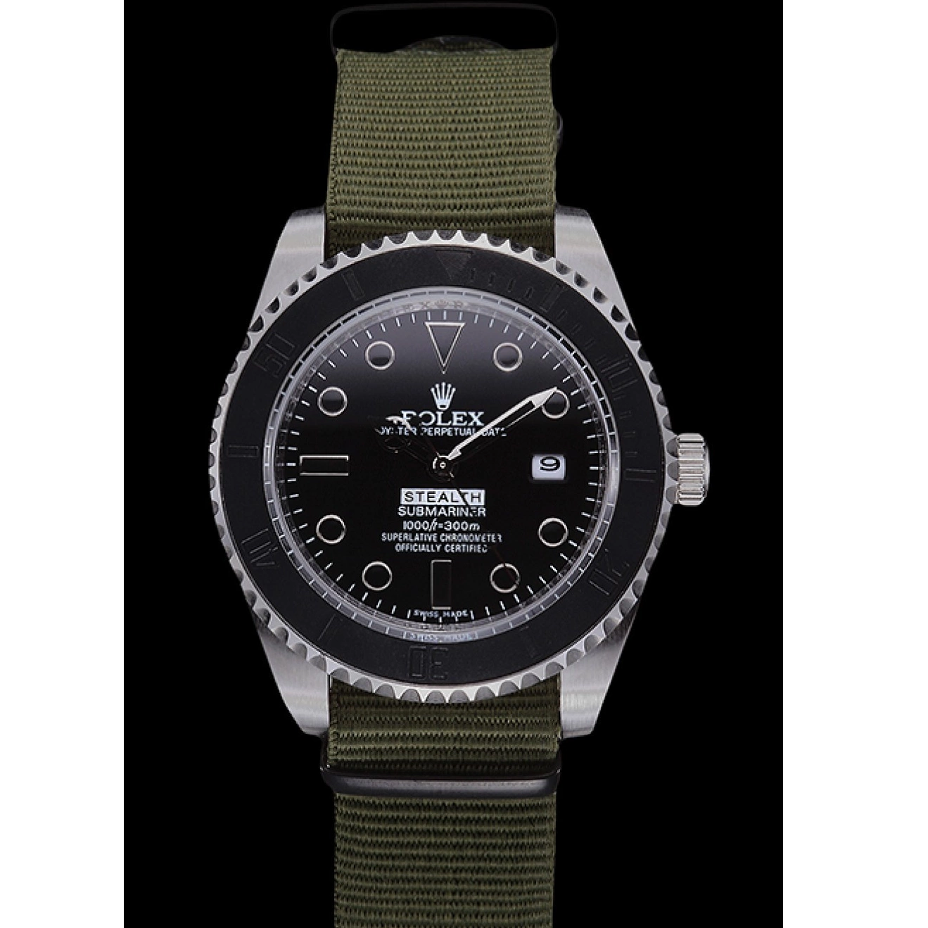 Rolex copies cheap Stealth Olive 621990 Rolex Submariner 0520